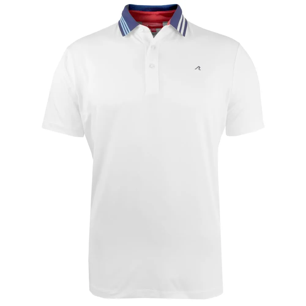 Redvanly Men's Harley Polo - White