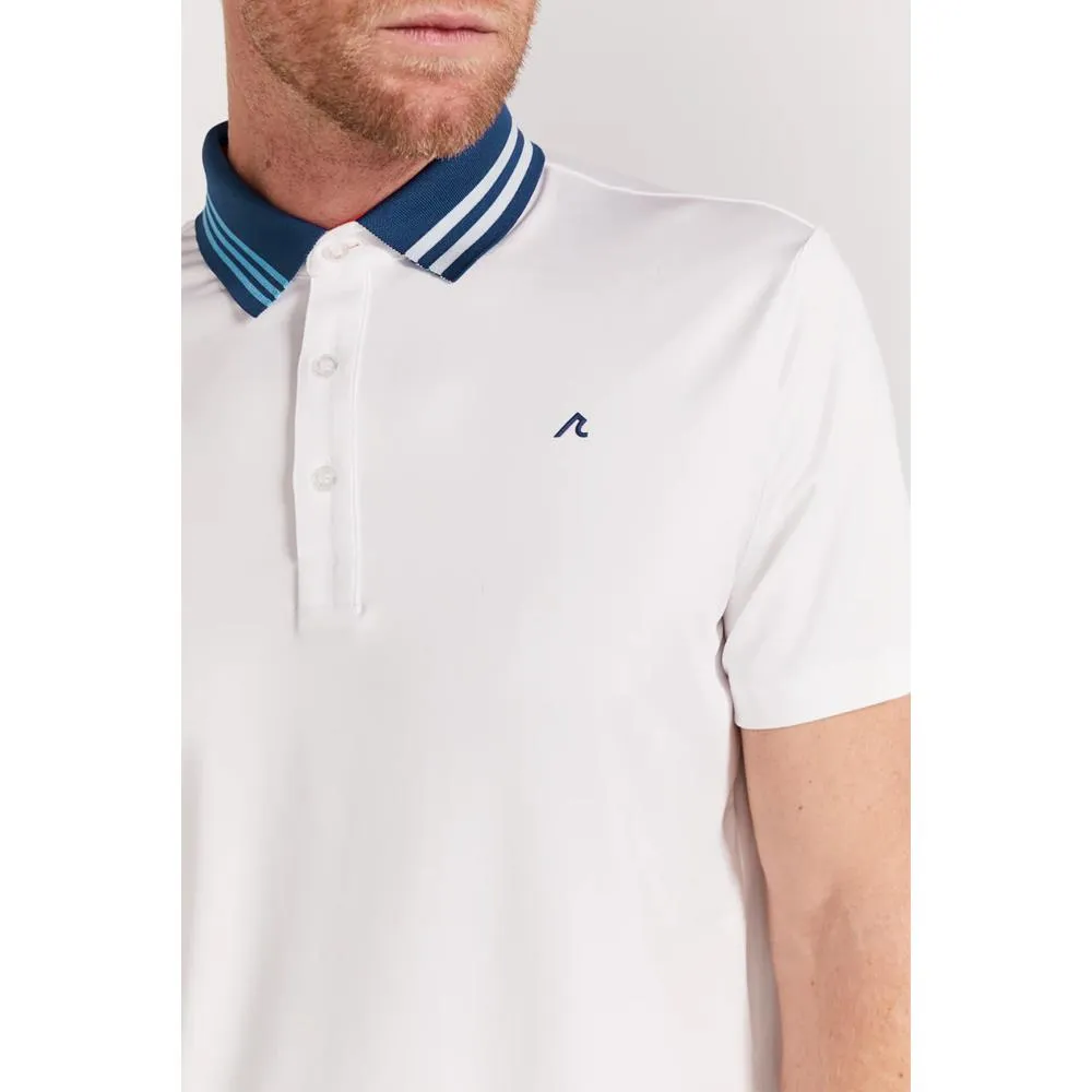 Redvanly Men's Harley Polo - White