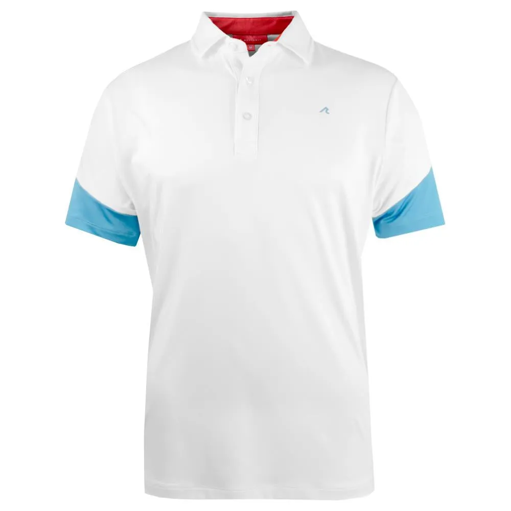 Redvanly Men's Riley Polo - White