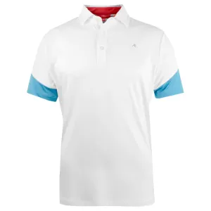 Redvanly Men's Riley Polo - White