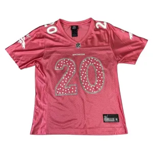 Reebok Pink Denver Broncos Womens NFL DAWKINS #20 Jersey Medium