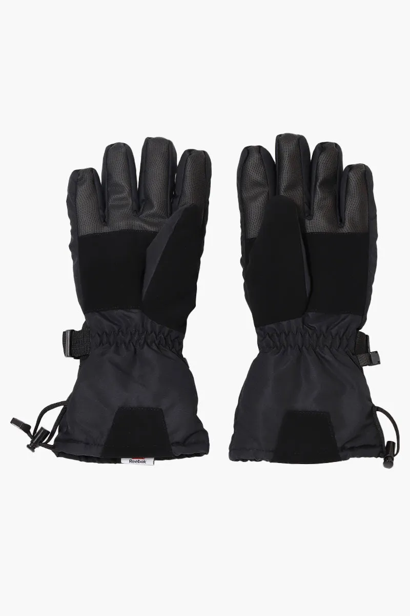 Reebok Touch Screen Ski Gloves - Black