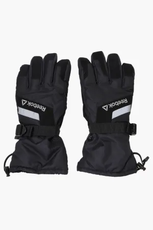 Reebok Touch Screen Ski Gloves - Black