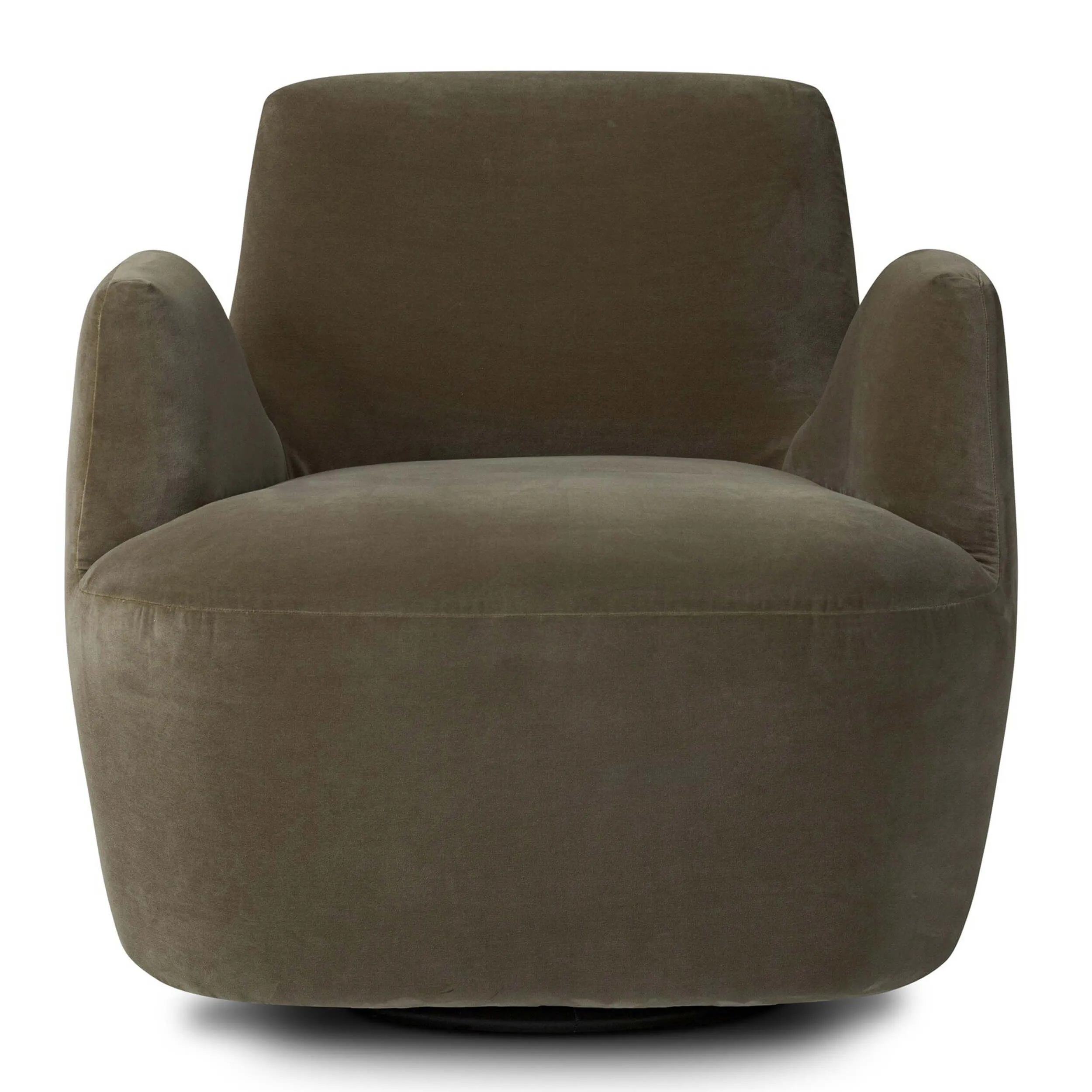 Reed Swivel Chair, Sapphire Khaki