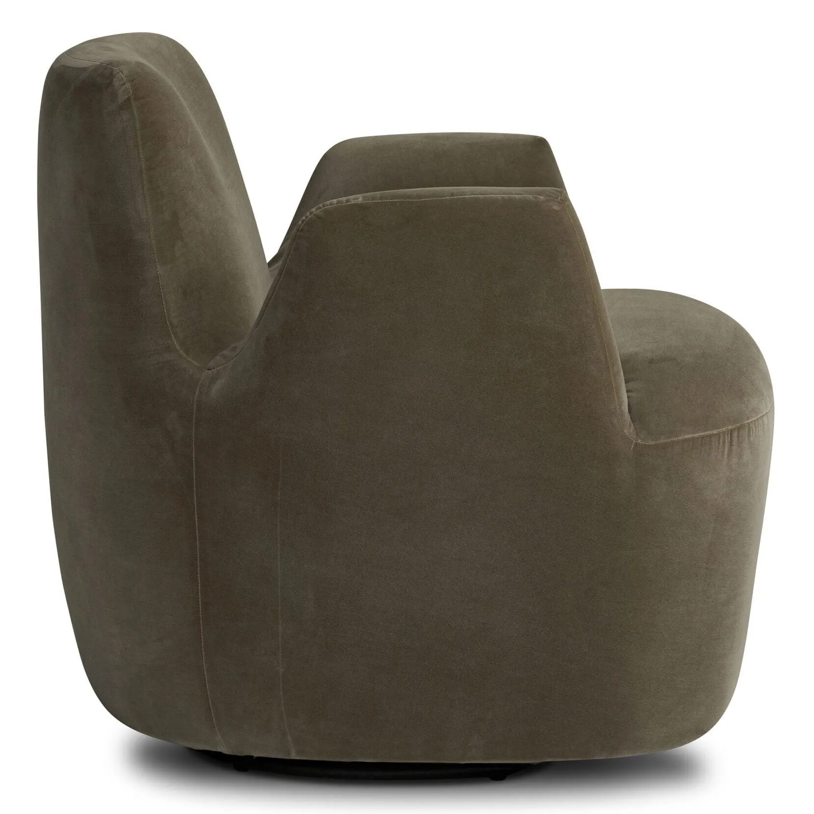 Reed Swivel Chair, Sapphire Khaki