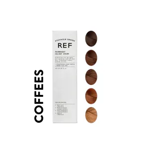 REF Permanent Hair Color, Coffees