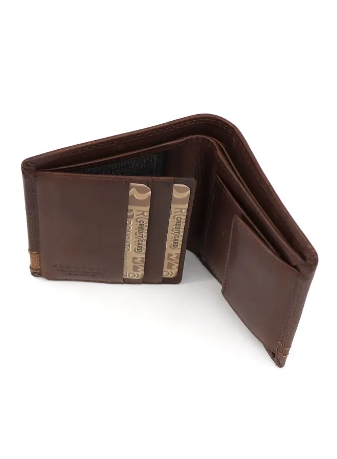 Refined Italian Craftsmanship: R Roncato Men's Leather Wallet Made in Italy