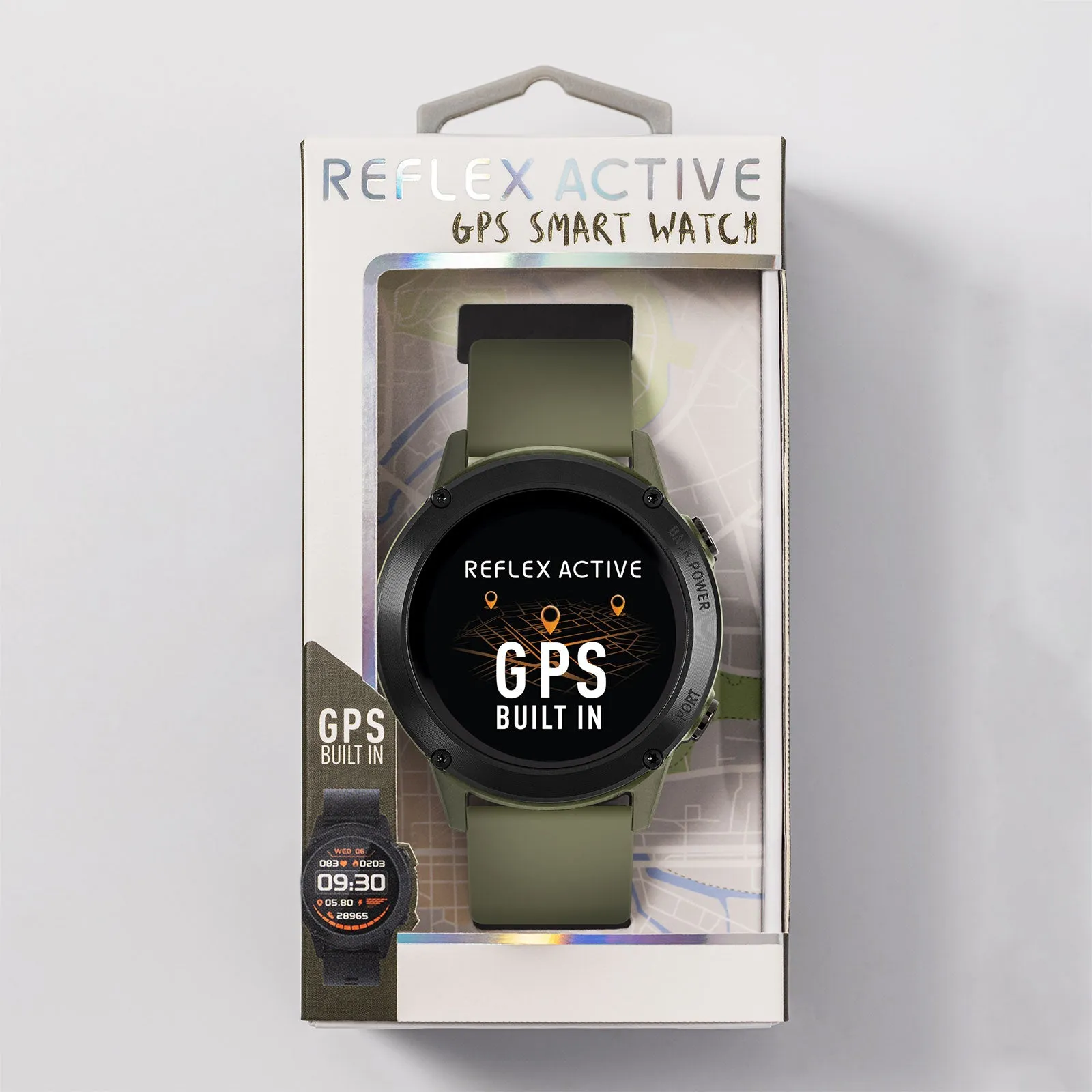 Reflex Active Series 18 Khaki Smart Watch