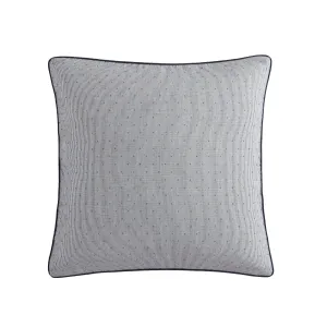 Region Grey European Pillowcase by Logan and Mason Platinum