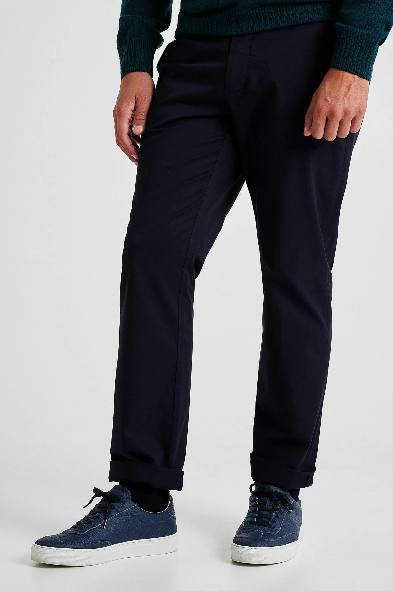 Regular fit comfort stretch basic chino