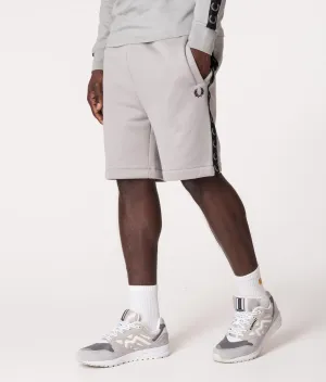 Regular Fit Contrast Taped Shorts