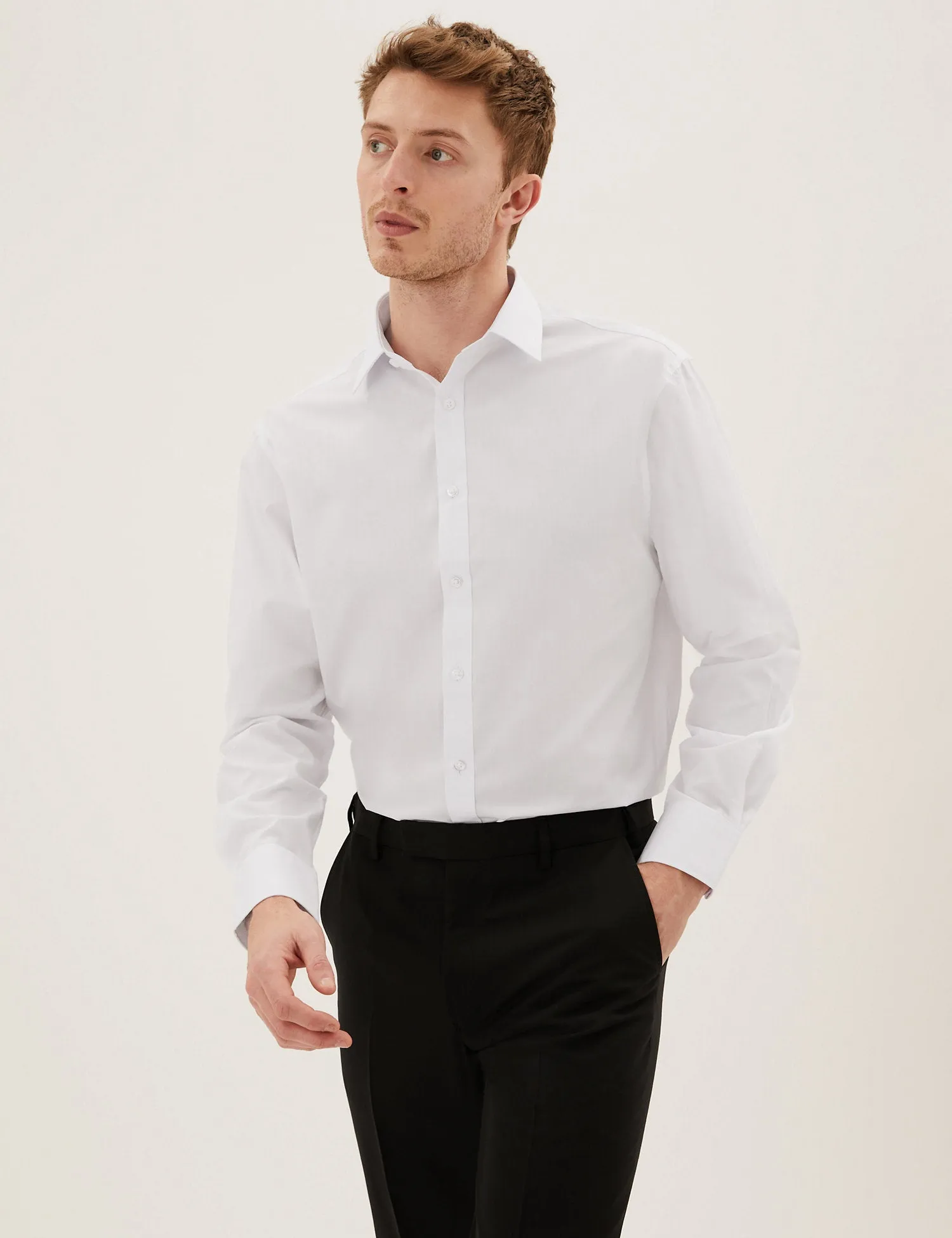 Regular Fit Easy Iron Shirt