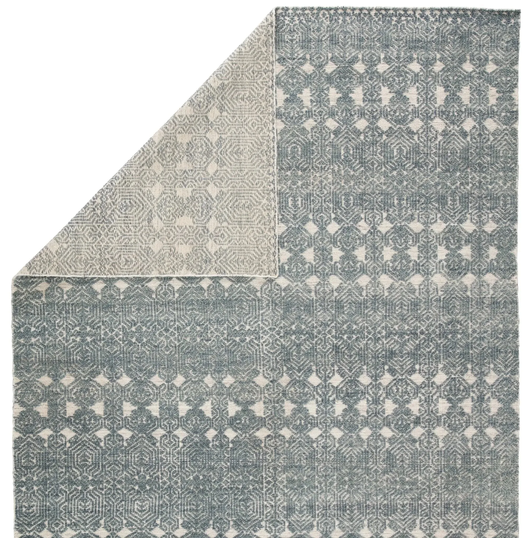 Reign REI12 Teal/Light Gray Rug