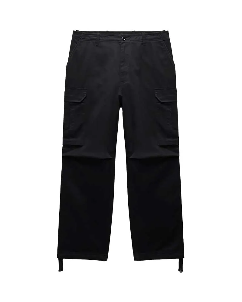 Reigning Champ Cotton Chino Keeper Cargo Pant Black