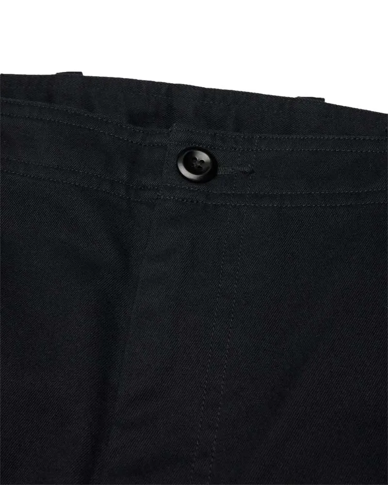 Reigning Champ Cotton Chino Keeper Cargo Pant Black