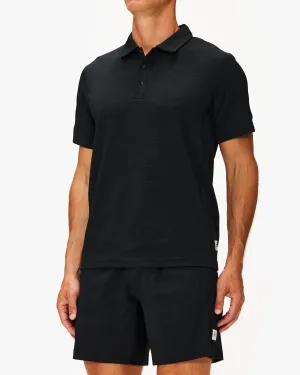 Reigning Champ Solotex Mesh Tiebreak Polo