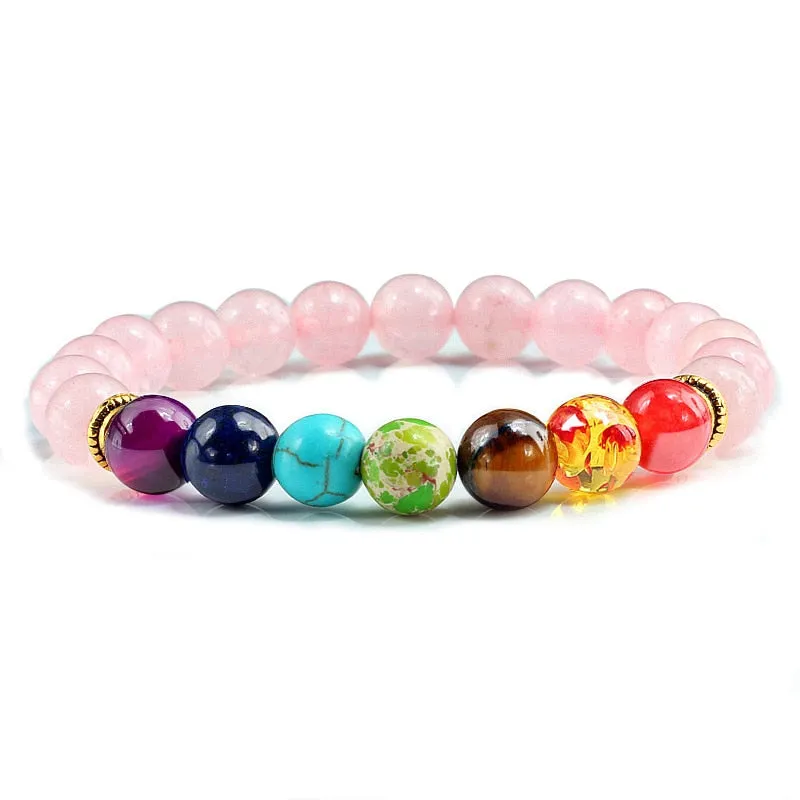 Reiki Natural Stone Yoga Bracelet