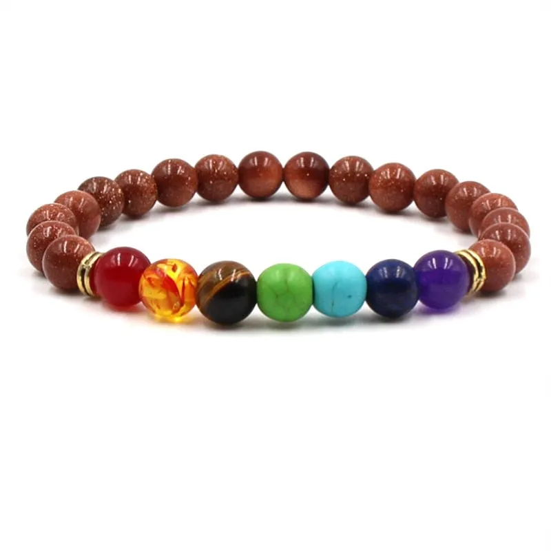 Reiki Natural Stone Yoga Bracelet