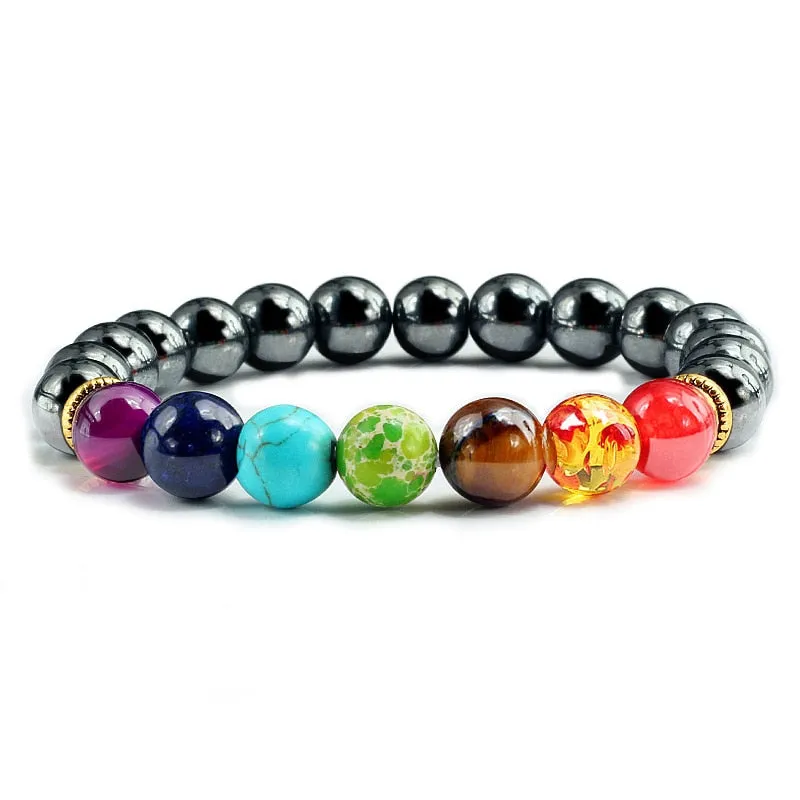 Reiki Natural Stone Yoga Bracelet