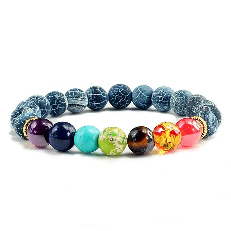 Reiki Natural Stone Yoga Bracelet