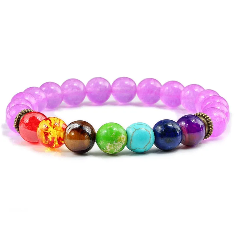 Reiki Natural Stone Yoga Bracelet