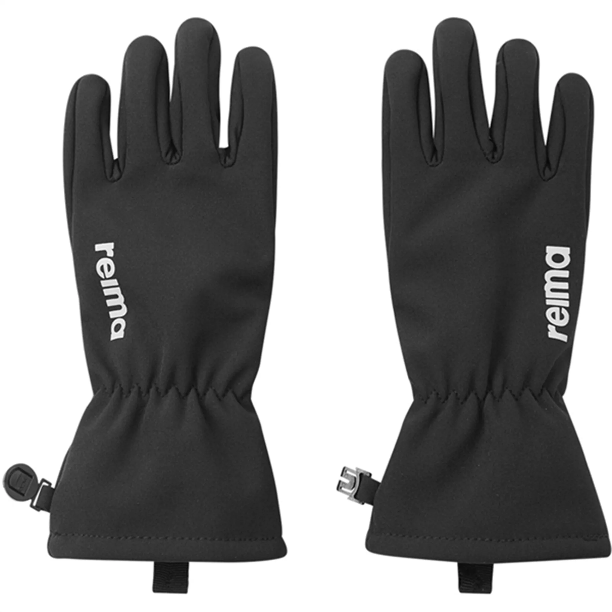 Reima Softshell Gloves Tehden Black