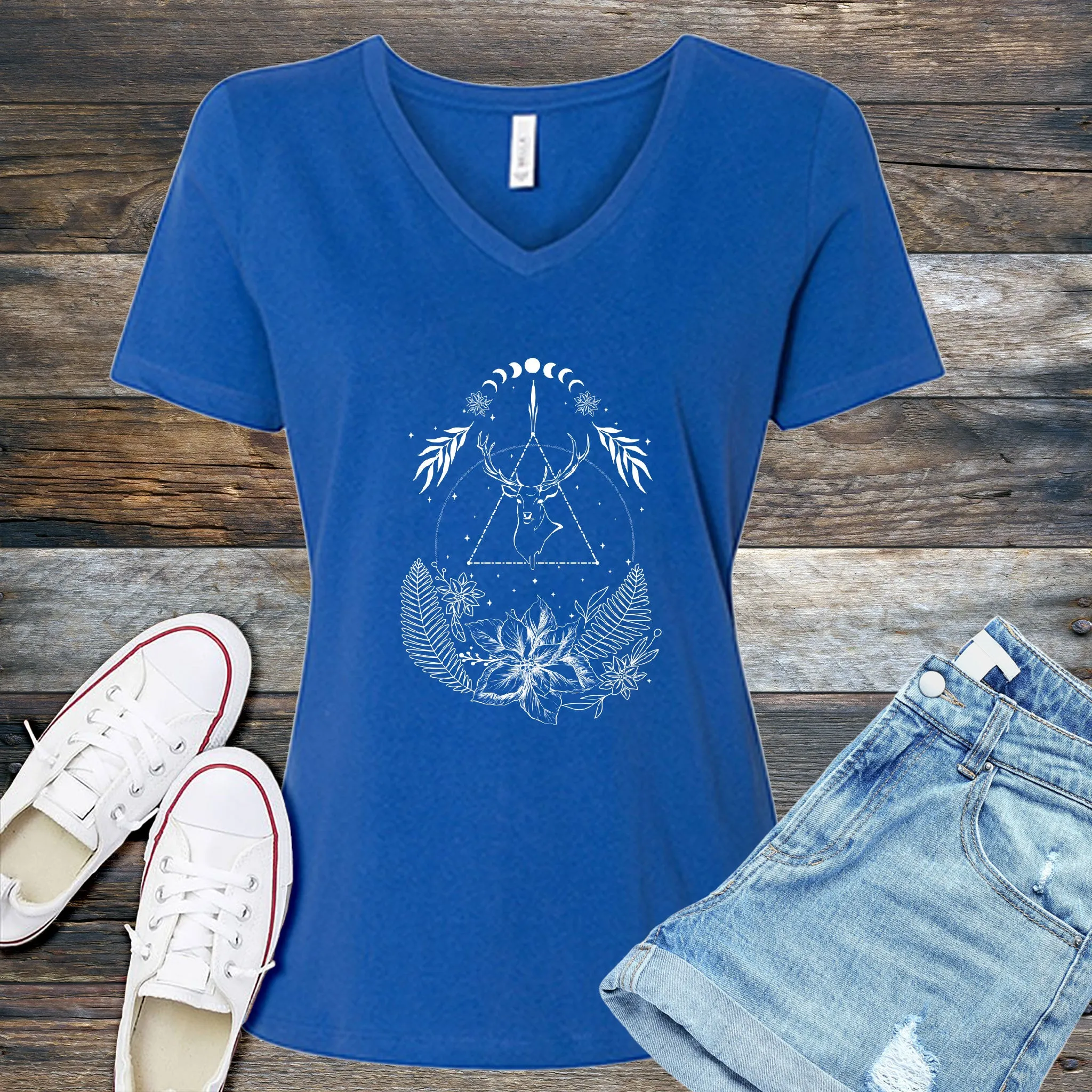 Reindeer Constellation V-Neck