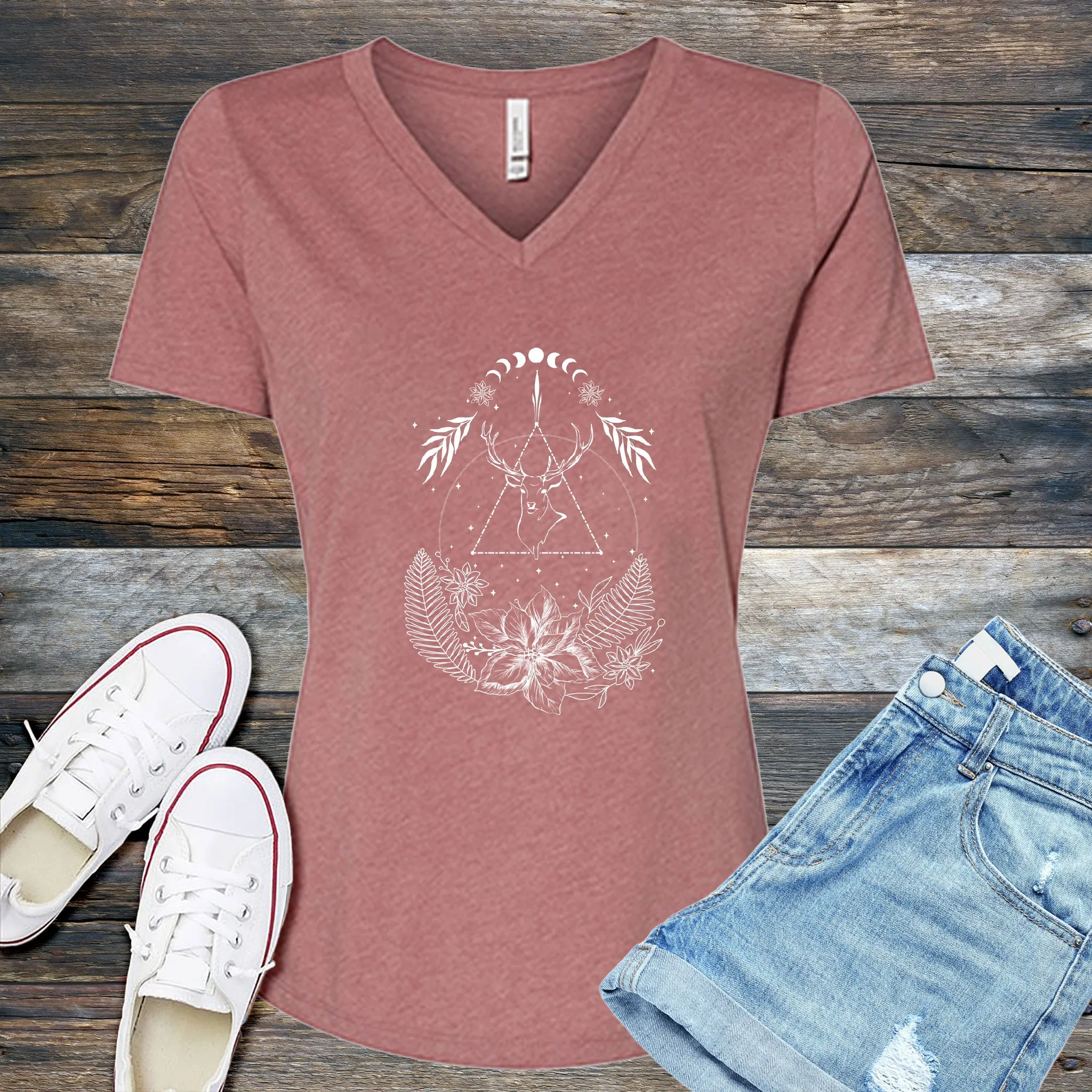 Reindeer Constellation V-Neck