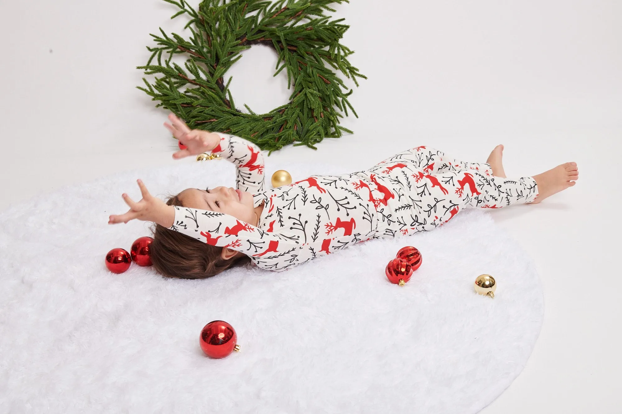 Reindeer Reign Classic Pajama Set