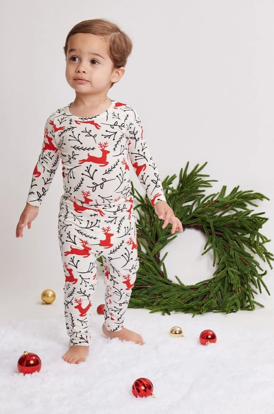 Reindeer Reign Classic Pajama Set