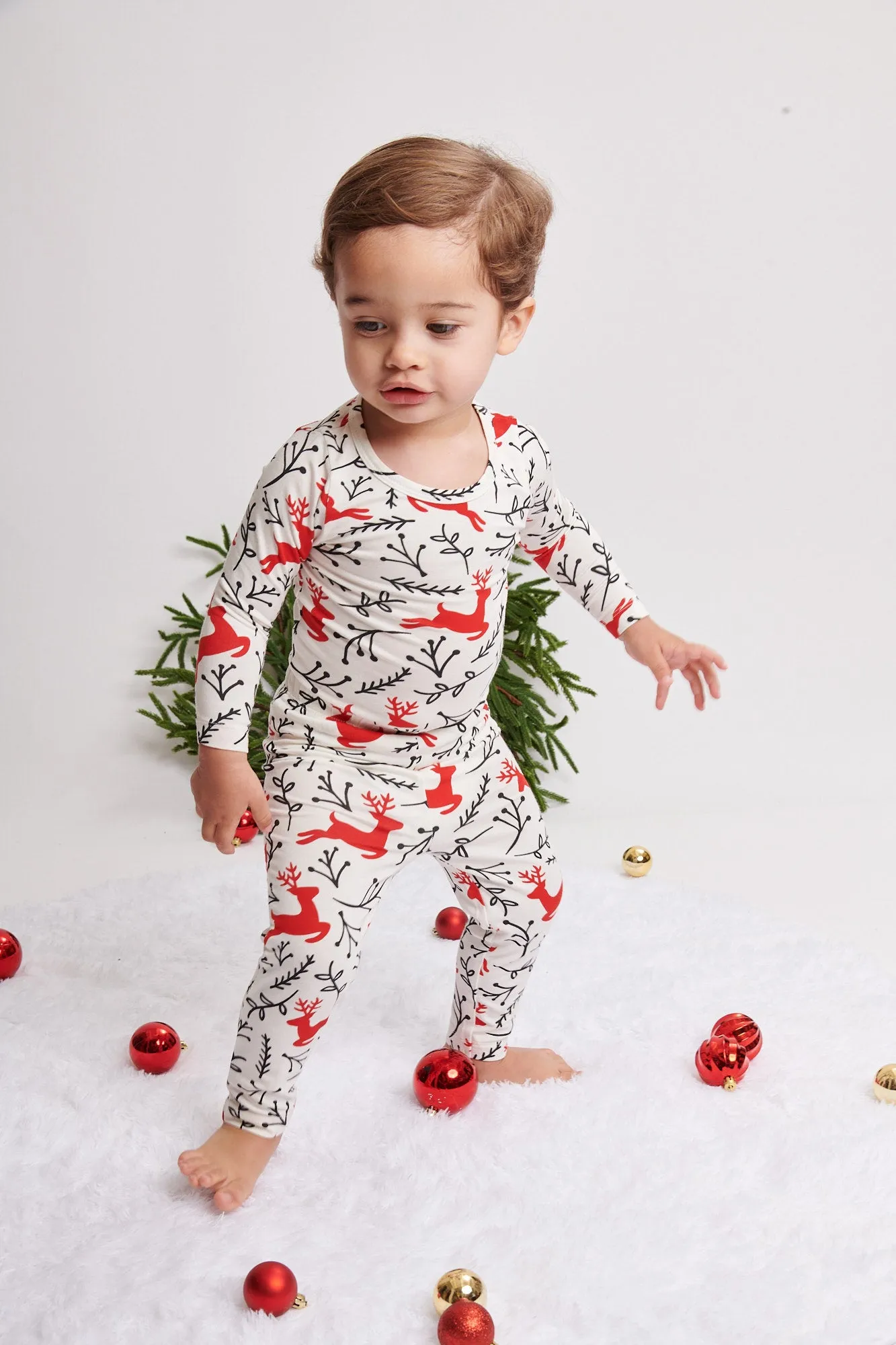 Reindeer Reign Classic Pajama Set