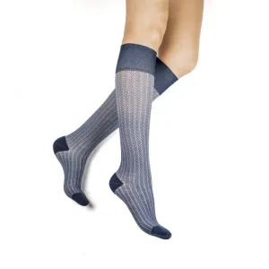 Rejuva® Herringbone Knee High 15-20 mmHg