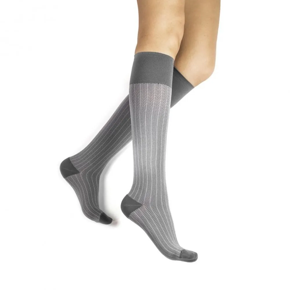 Rejuva® Herringbone Knee High 15-20 mmHg