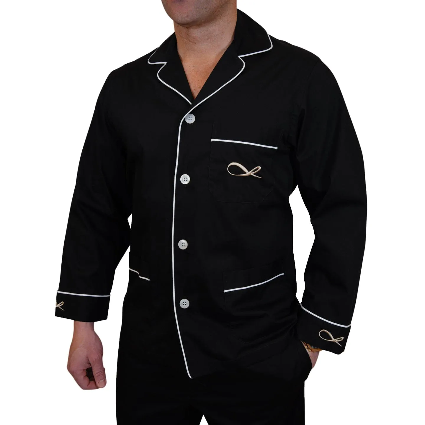 Rejuvenate Collection Pajama Set In Black