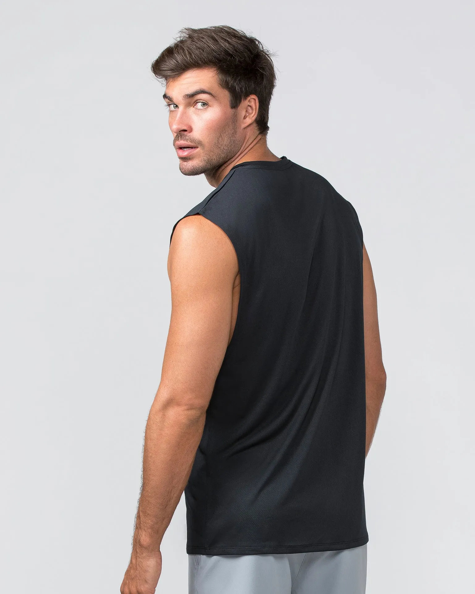 Relaxed Active Tank - Black