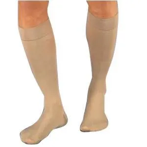 Relief Knee-High 20-30mmHg Compression Stockings X-Large, Beige