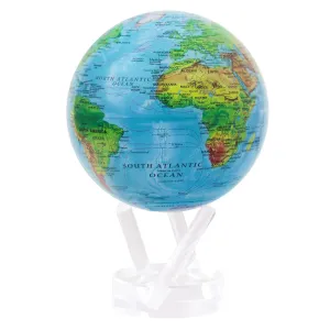 Relief Map Blue Mova Globe