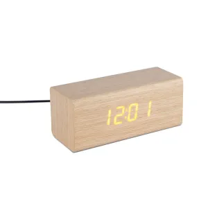 Reloj despertador Timber USB