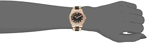 Reloj para Mujer Negro y Dorado XOXO