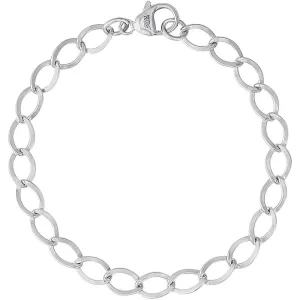 Rembrandt Charms - Dapped Curb Link Classic Charm Bracelet - 20-0112