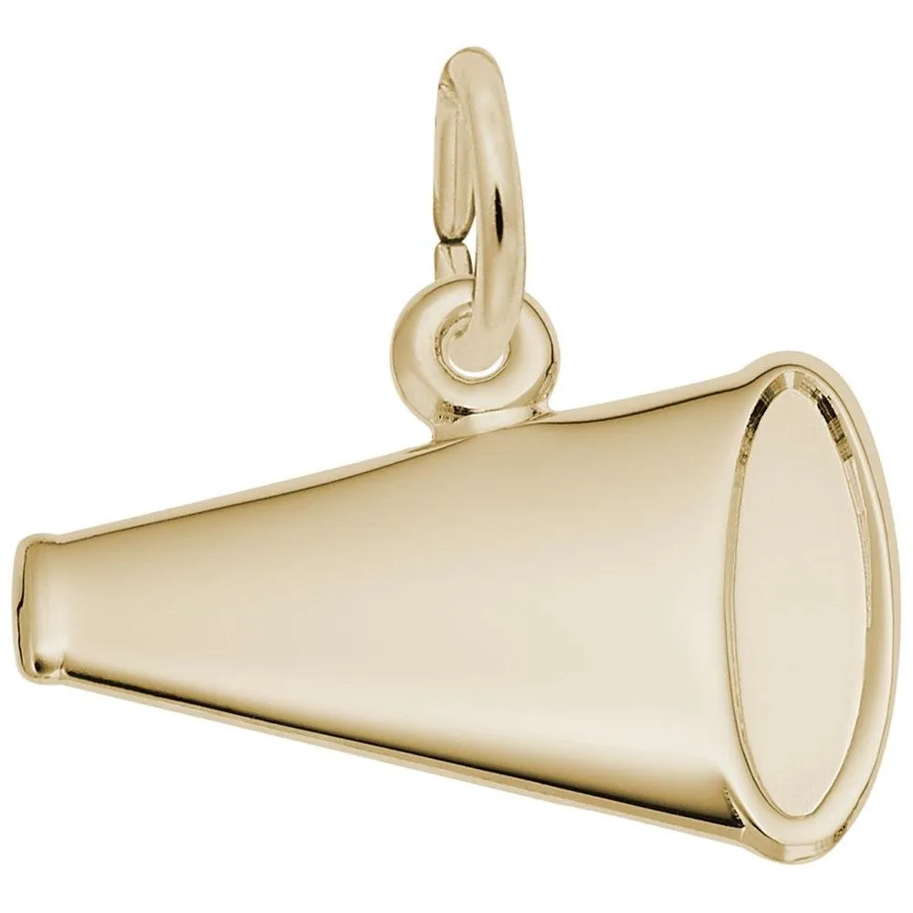 Rembrandt Charms - Flat Megaphone Charm - 7915