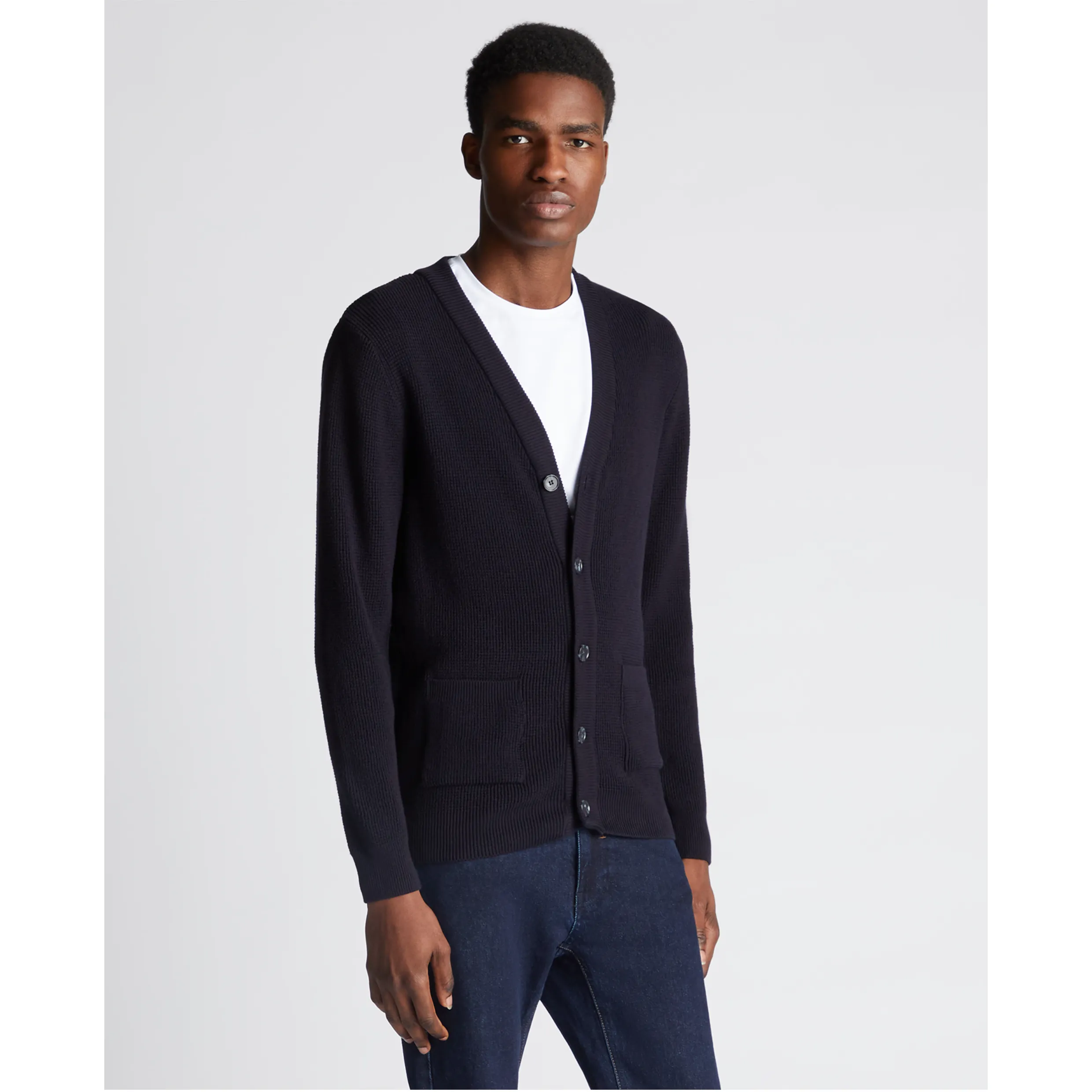 Remus Uomo Navy Cardigan 58676