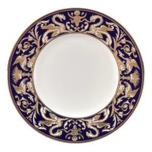 Renaissance Gold Scroll Accent Salad Plate