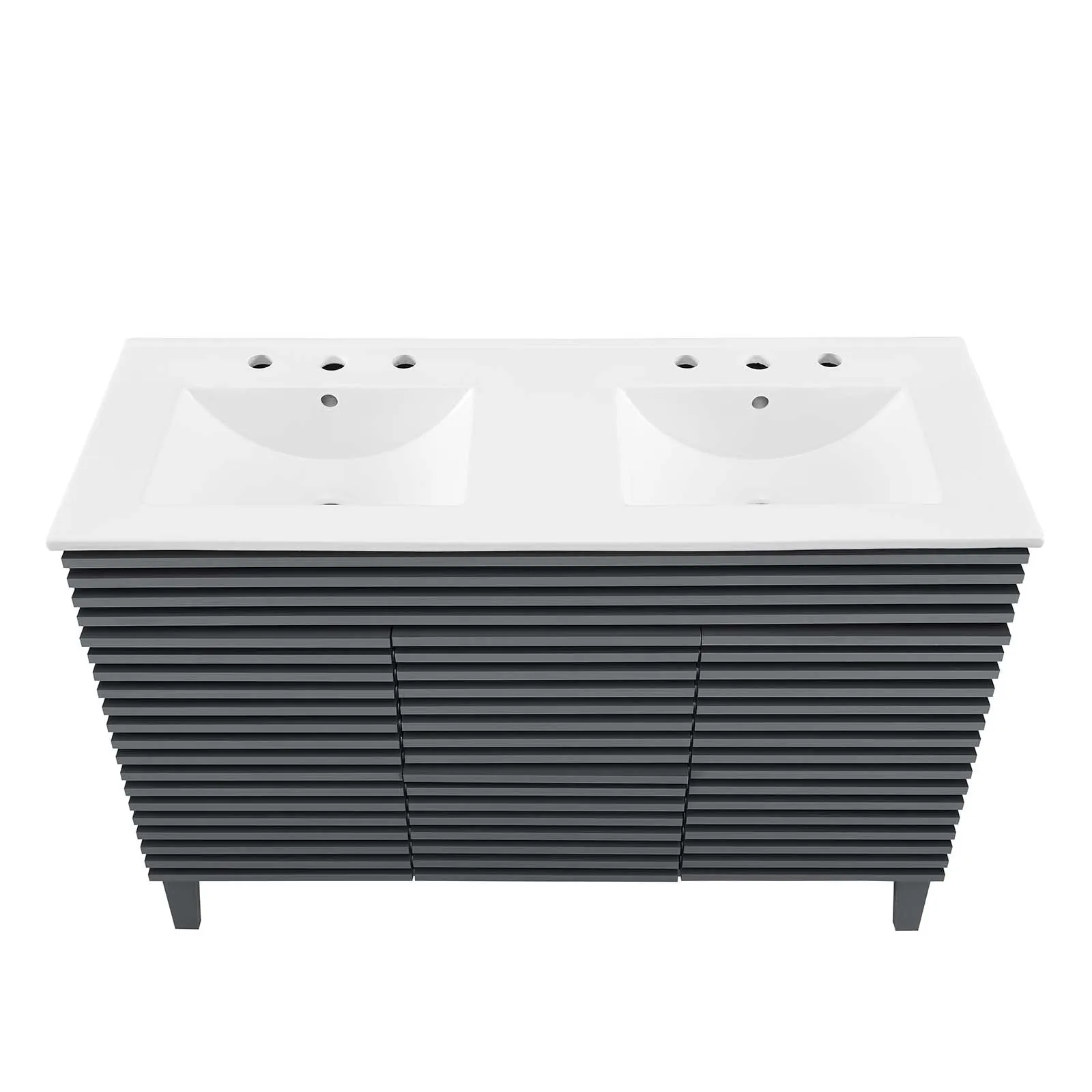 Render 48" Double Sink Bathroom Vanity