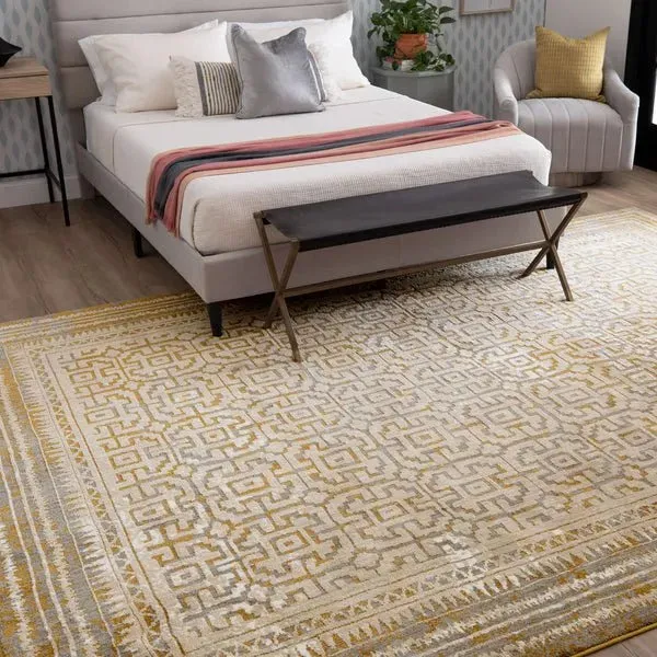 Rendition 92398 10037 Adras Medallion Rug