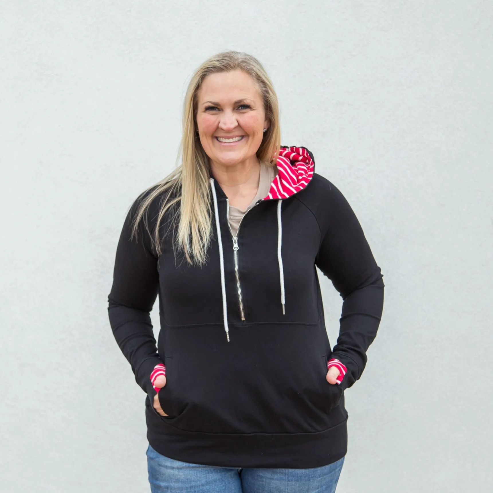 Reno Half Zip Women's Hoodie