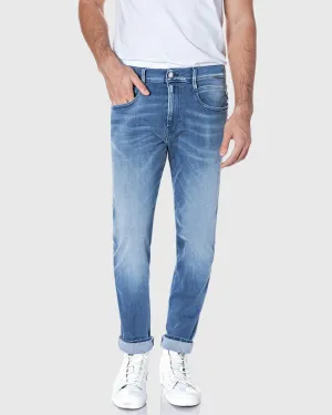 REPLAY RW16661M914Y BLUE ANBASS HYPERFLEX JEANS