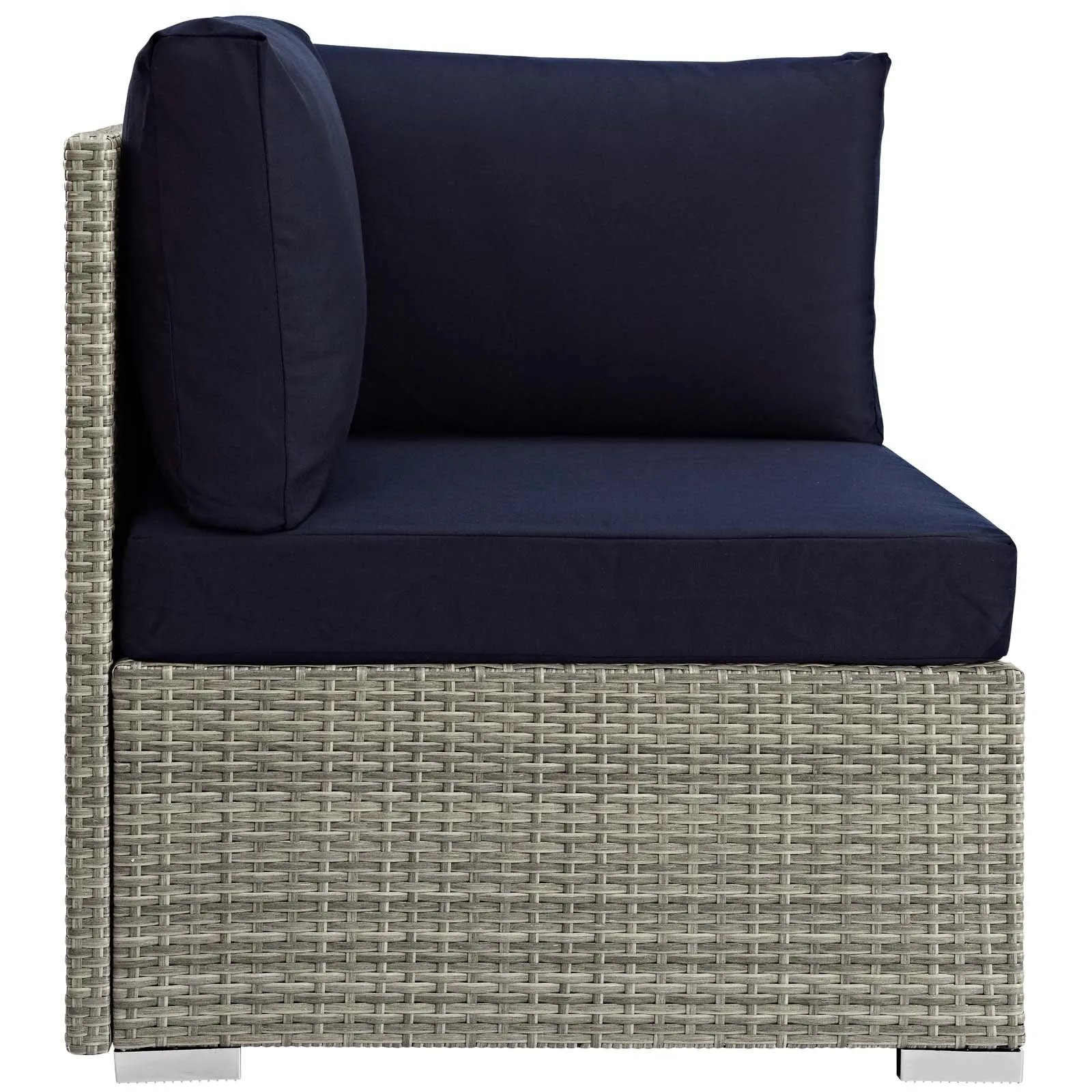 Repose Sunbrella Fabric Outdoor Patio Corner