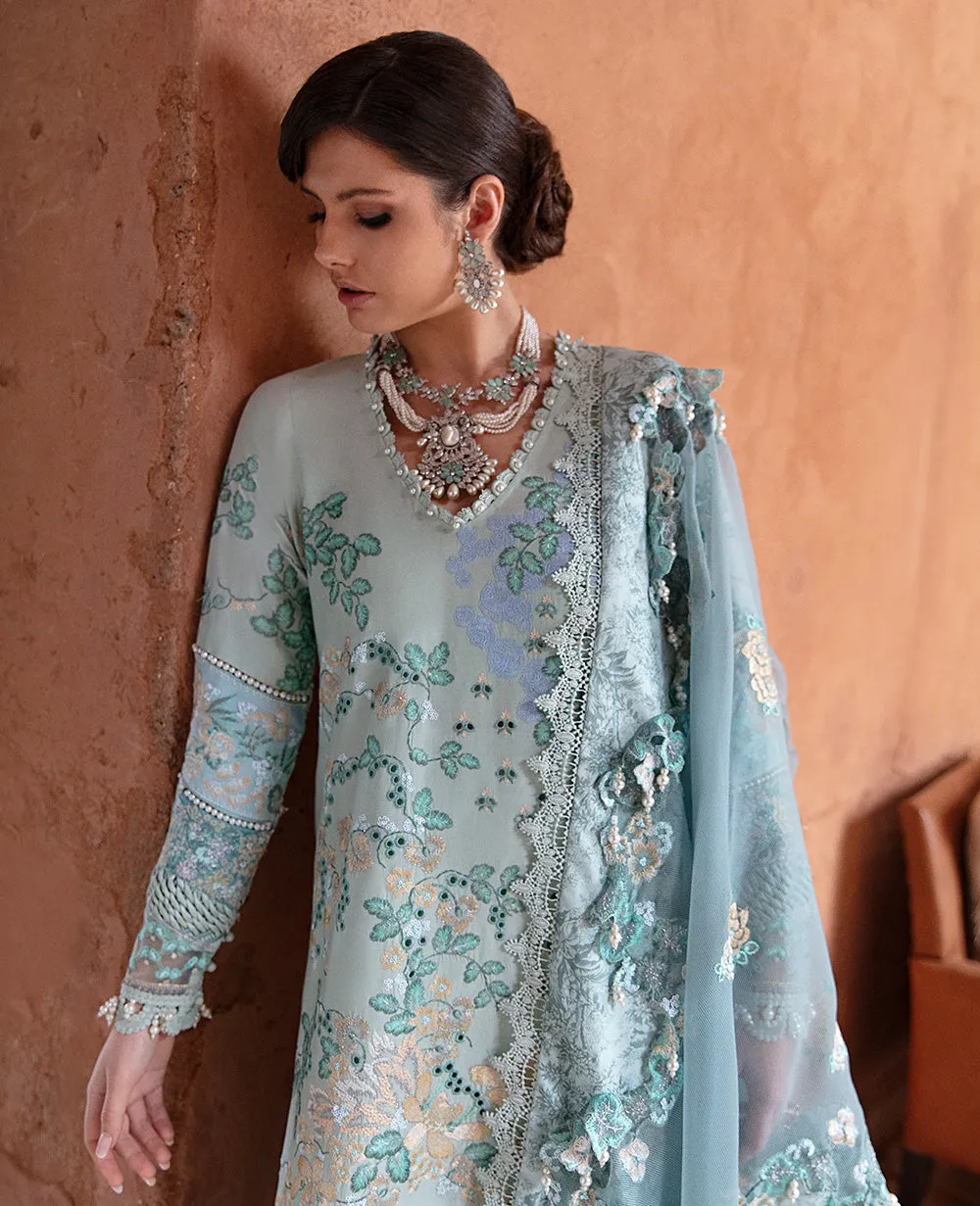 Republic Womenswear Amaani Luxury Lawn Eid Collection – D3-B - Nora