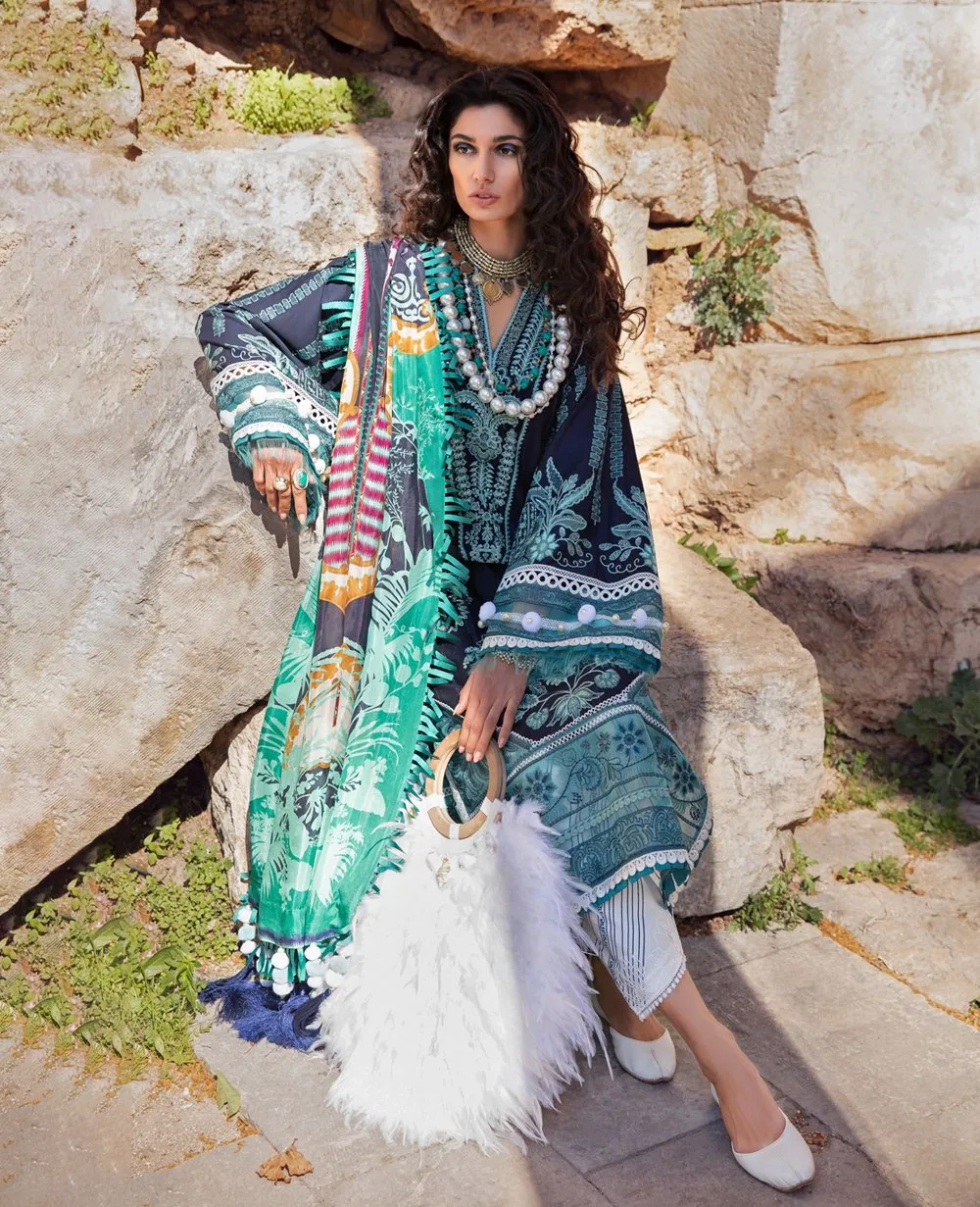 Republic Womenswear Selene Luxury Lawn Collection – D9-A